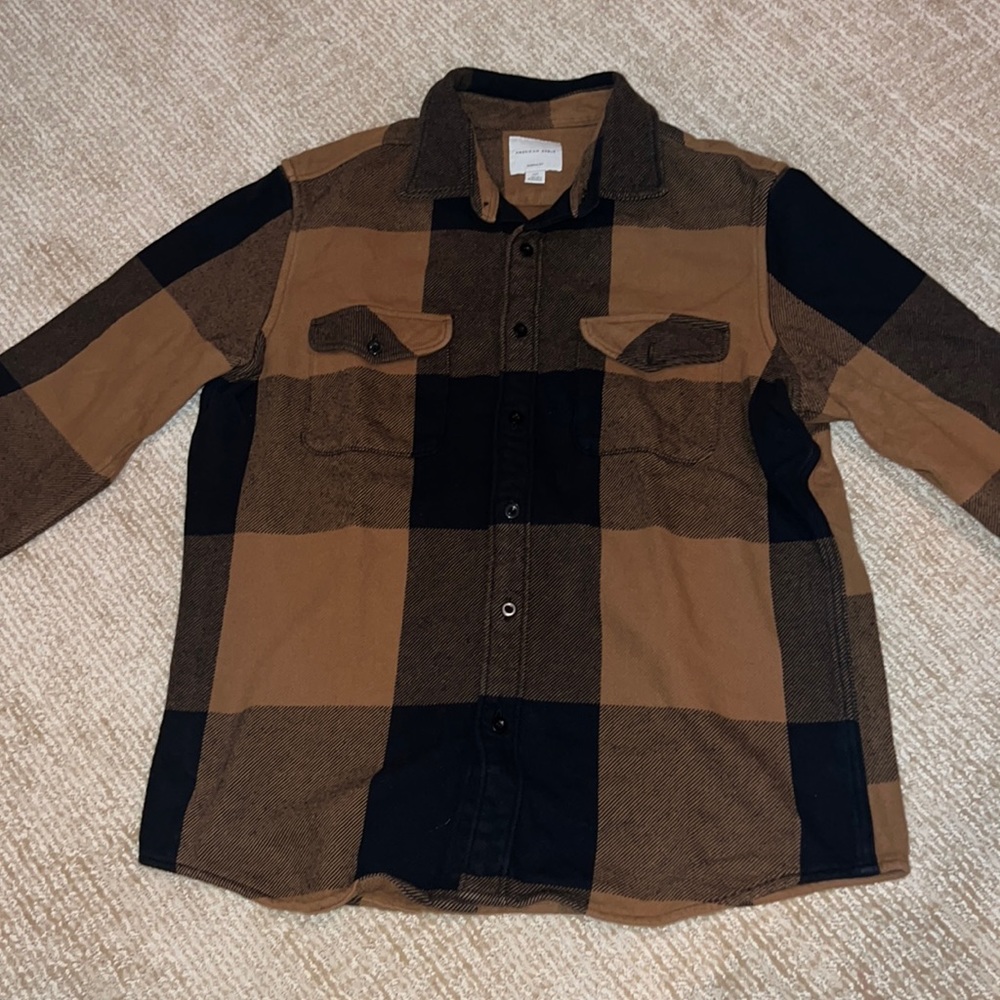 American Eagle Classic Fit Flannel Size Large